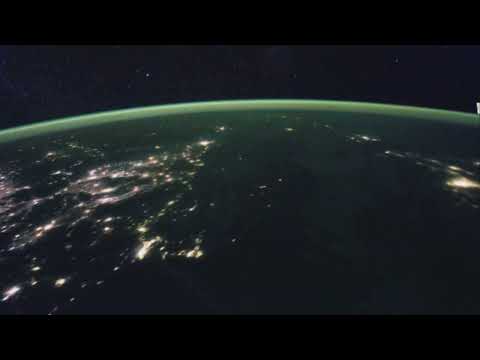 north korea lights at night