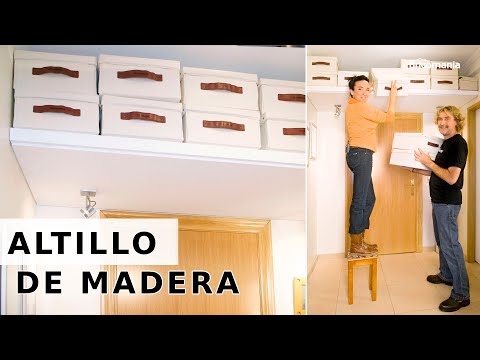 Cómo hacer altillos de madera: guía completa