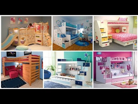 Habitaciones infantiles dobles para espacios reducidos