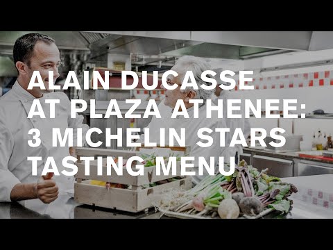 Alain Ducasse en Plaza Athénée: Alta cocina francesa de renombre mundial