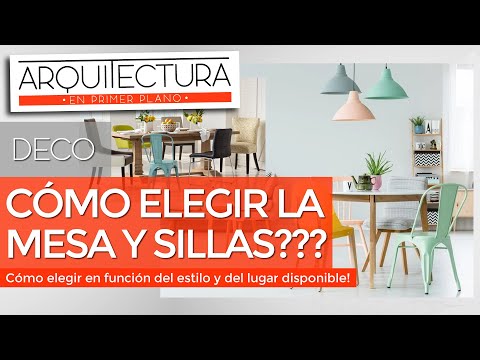 Mesa con silla para comedor: la combinación perfecta para tu hogar.