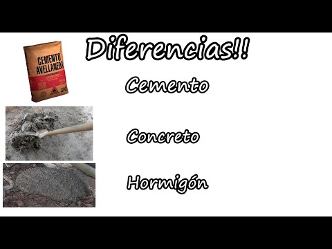 Diferencia entre cemento y hormigón: Guía completa
