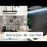 Cocinas mitad azulejo mitad pintura: Diseños innovadores para tu hogar