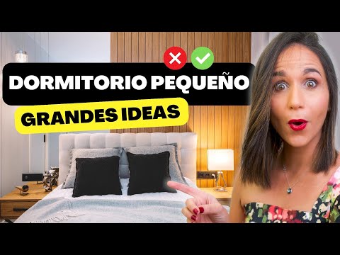 Dormitorios pequeños con encanto y elegancia