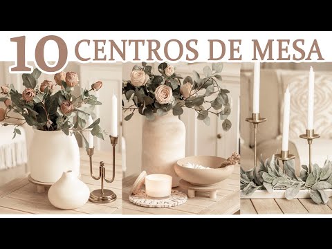 Centros de mesas para casa: Decoración con estilo