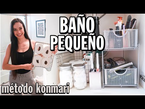 Organiza tu baño pequeño con estos consejos prácticos