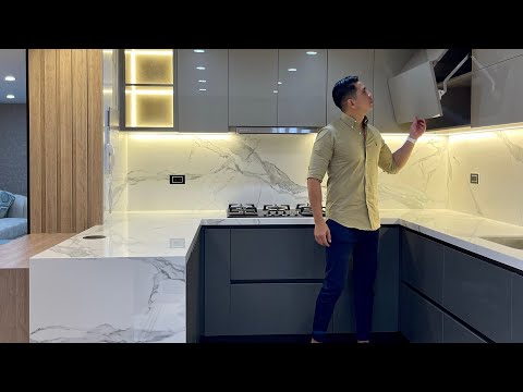 Cocina con paredes de cristal: diseño y estilo moderno