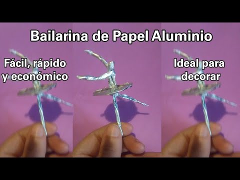 Fáciles figuras con papel aluminio: ¡Crea tus propias manualidades!