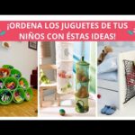 Consejos para guardar juguetes en el salón de forma ordenada