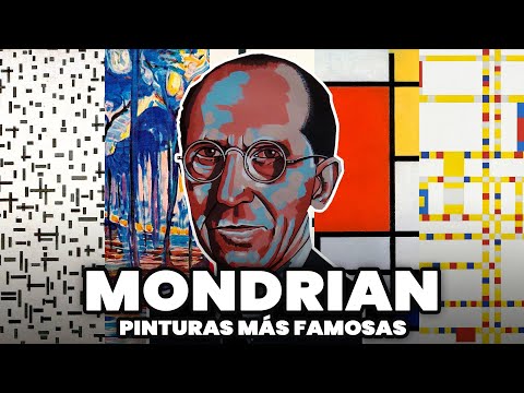 Las 5 obras más famosas de Piet Mondrian