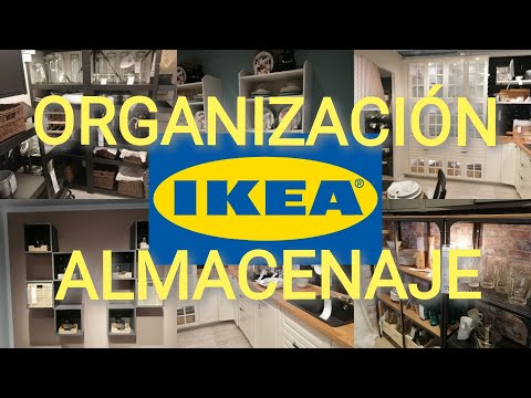 Ikea: Recipiente de vidrio con tapa para almacenamiento