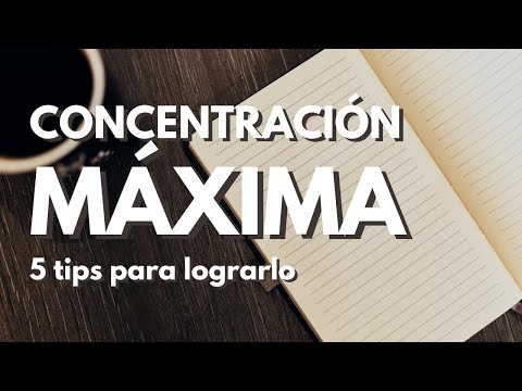 Consejos para concentrarse al estudiar