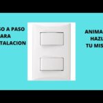 Guía para instalar un interruptor doble paso a paso