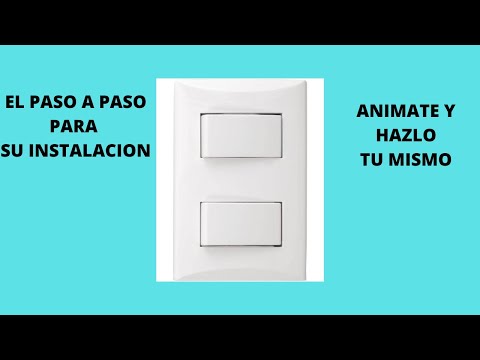 Guía para instalar un interruptor doble paso a paso