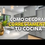 Cocina en tonos verdes, agua y blanco: ¡Llena de frescura y elegancia!