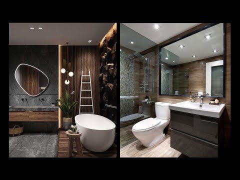 Baño de mármol y madera: la combinación perfecta para un ambiente elegante