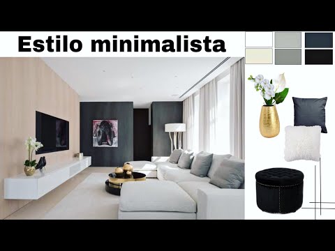 Paredes y muebles blancos: un estilo minimalista y elegante