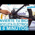 Kit de conversión para bicicleta eléctrica: ¡Transforma la tuya hoy mismo!