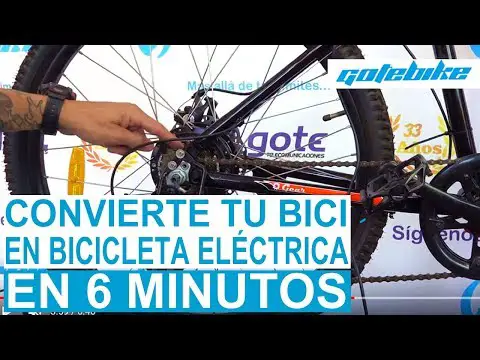 Kit de conversión para bicicleta eléctrica: ¡Transforma la tuya hoy mismo!