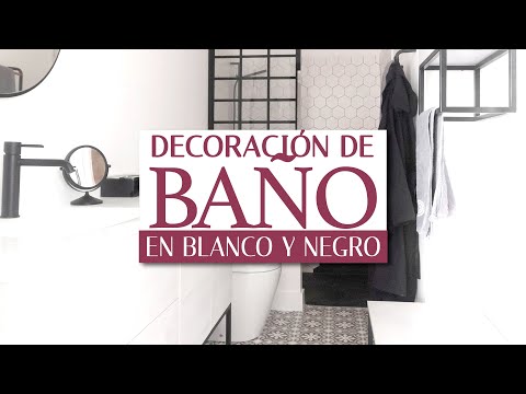 Baño pequeño en blanco y negro: ¡Ideas para una renovación impresionante!