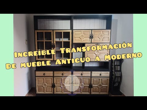 Transforma y moderniza tu mueble de salón antiguo