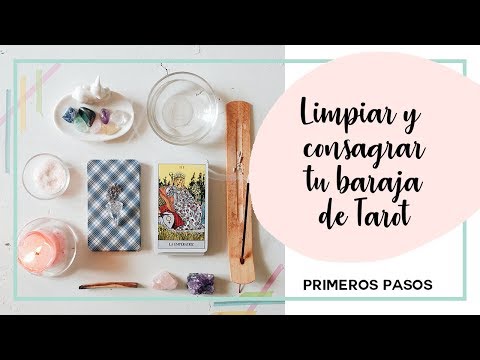 Guía para limpiar tus cartas del tarot