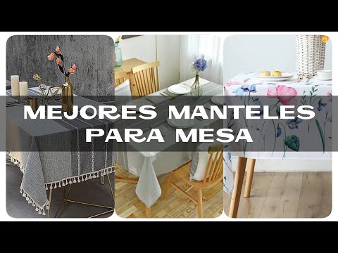 Manteles de mesa de comedor: estilo y elegancia en tu hogar.