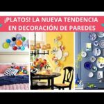 Platos decorativos de pared modernos: ¡Dale vida a tus paredes!