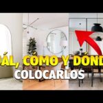 Espejos pequeños para decorar tus paredes: ideas y consejos