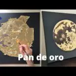 Cuadro con pan de oro: cómo decorar con estilo