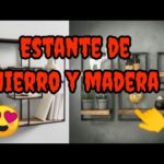 Estanterías de hierro y madera: la combinación perfecta para tu hogar