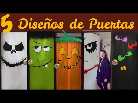 Decoración de puertas de Halloween: Ideas terroríficas