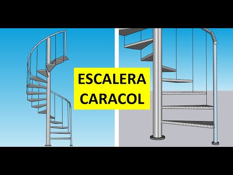 Escalera de caracol de obra: Diseño y construcción eficiente