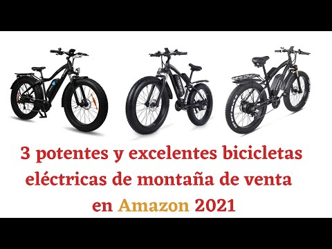 Bicicletas eléctricas de montaña en Amazon