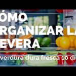 Organiza tu nevera de manera efectiva con estas fotos