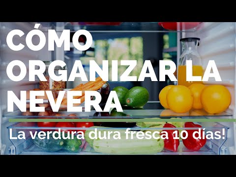 Organiza tu nevera de manera efectiva con estas fotos