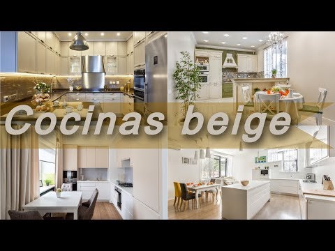 Cocinas Blancas y Beige: Diseños Modernos y Elegantes