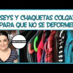 Consejos para colgar jerseys en perchas de forma adecuada