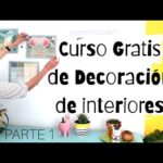 Cursos de diseño de interiores: aprende a decorar tu hogar.