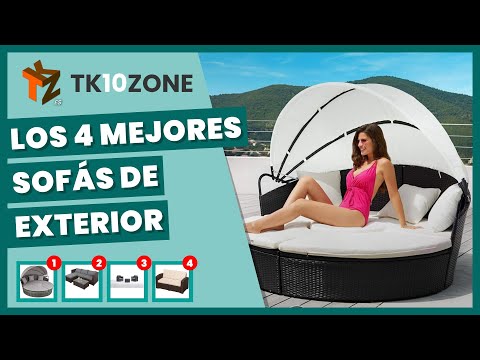 Descubre los mejores sofás de exterior en Maison du Monde