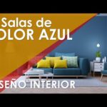 Decoración de salón: ideas con sofá turquesa.