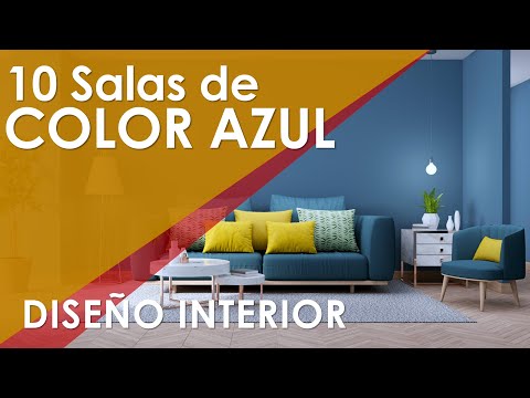 Decoración de salón: ideas con sofá turquesa.