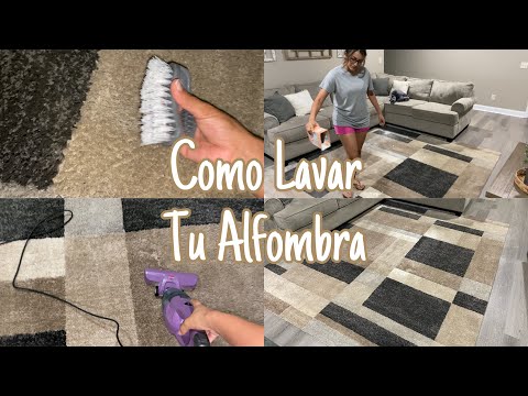 Guía para limpiar alfombras en casa