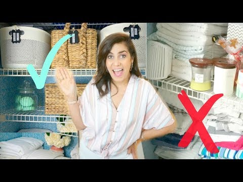 Consejos para guardar toallas en el baño