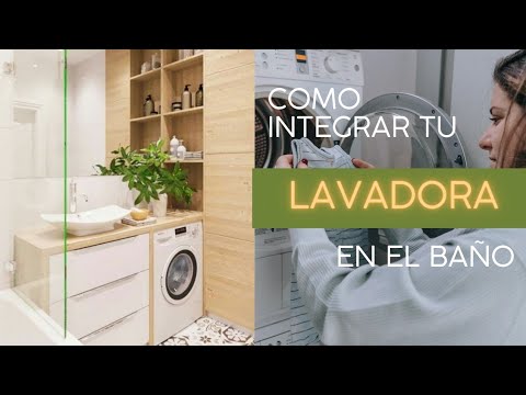 Baños con Lavadora y Secadora: La Solución Perfecta para el Ahorro de Espacio