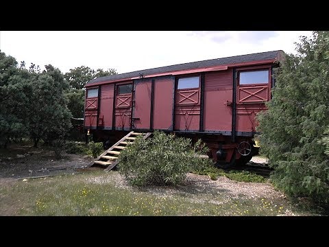 Casas con vagones de tren: una opción única y original