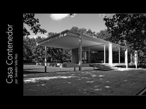 Casa Mies van der Rohe: Diseño icónico de la arquitectura moderna.