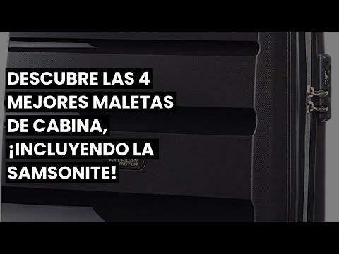 Las mejores maletas de cabina: descubre nuestra selección