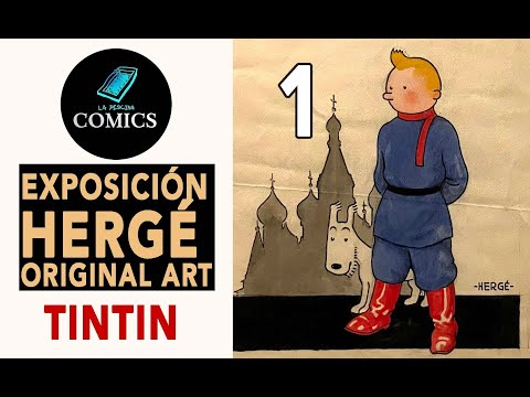 Hergé en el Círculo de Bellas Artes: La exposición imperdible del año