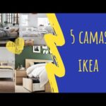 Camas para espacios reducidos en IKEA: soluciones prácticas y elegantes.